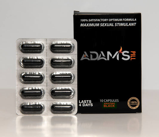 Adam's Pill - Extra Strength (Black) / 10 capsules